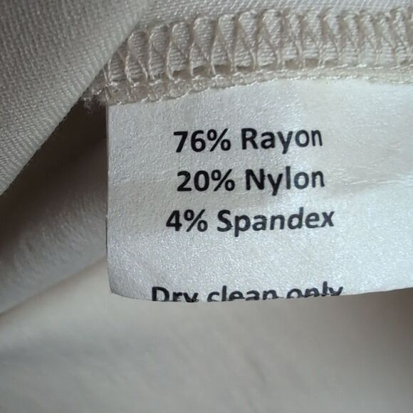 Sara Campbell Scalloped Sleeveless Dress In Sand Size 8 - Picture 6 of 9